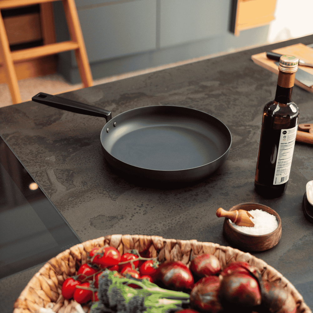 Stegepande - 28 cm - Carbonstål