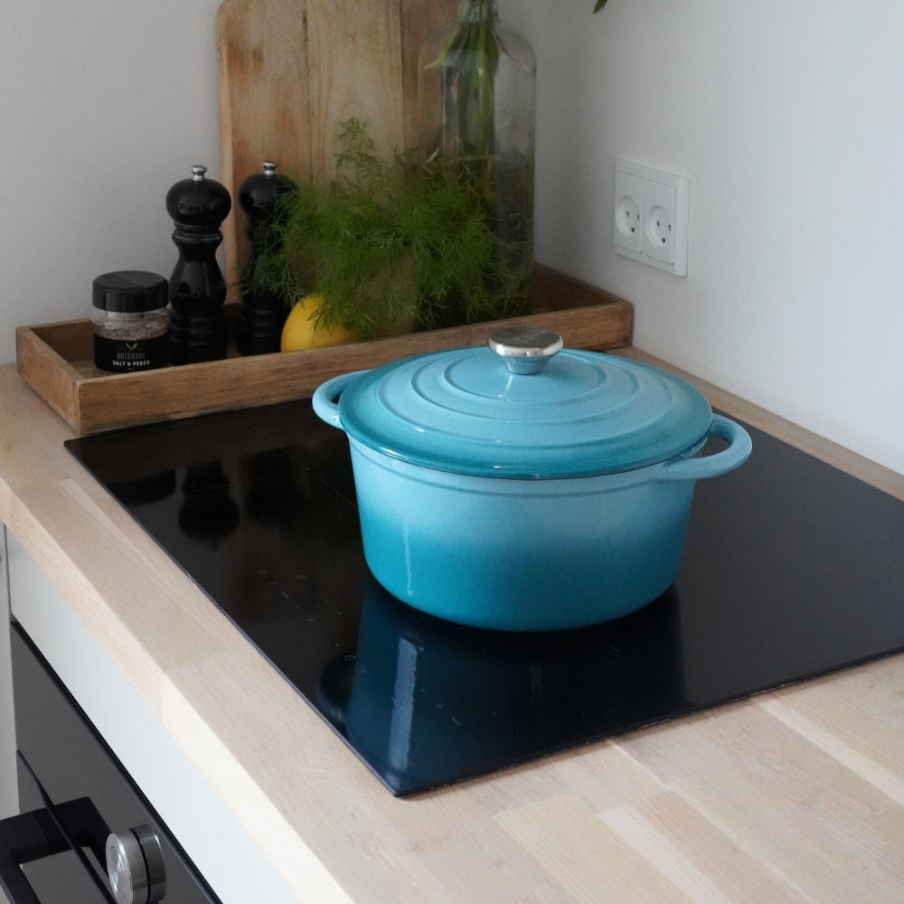 Emaljeret Støbejernsgryde, 4 liter