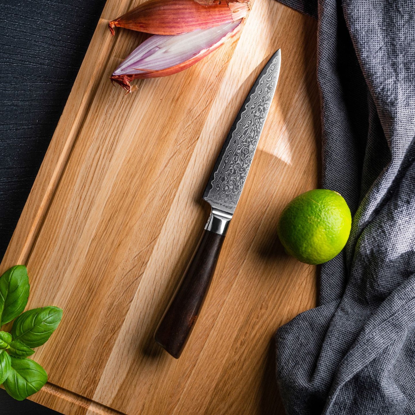 Knivsæt - Complete Set - Rose - (7 knive) + gratis vedligeholdelsessæt. Normal pris: 6.113 kr. - Nu: 4.996 kr.