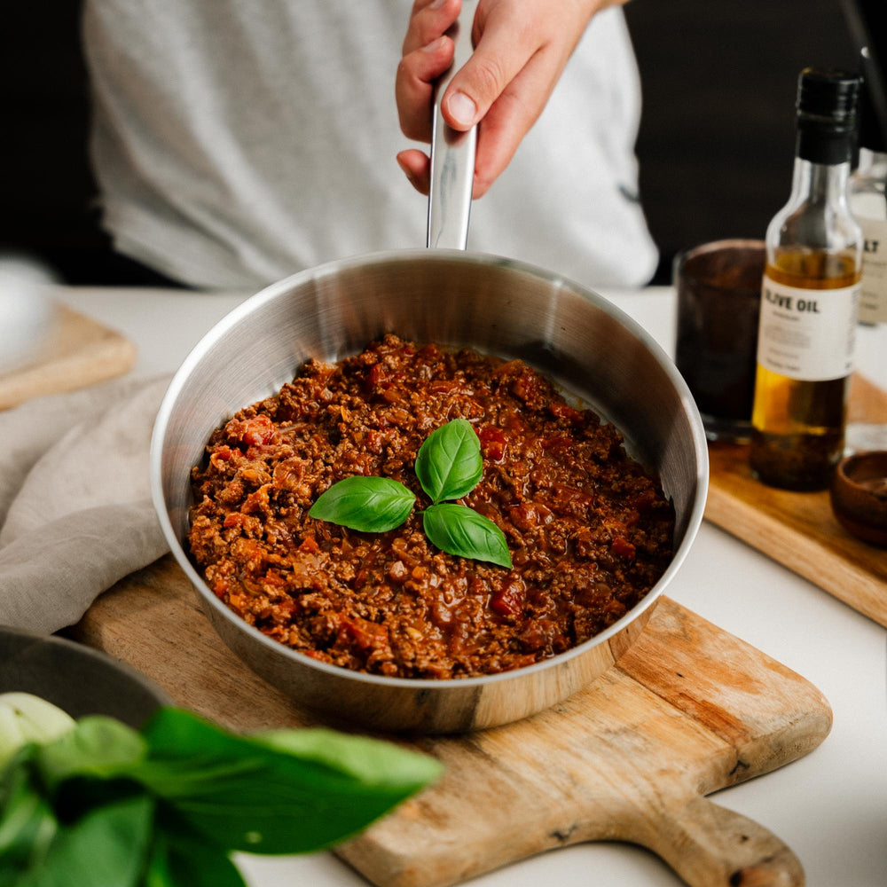 Sauter stegepande med låg - 24 cm - ChefGrade