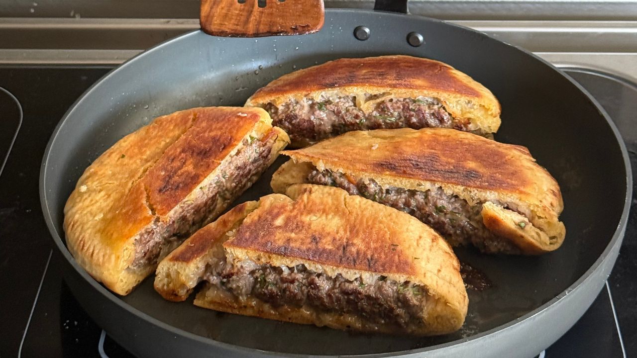 Arayes – krydret kød i sprødt pitabrød