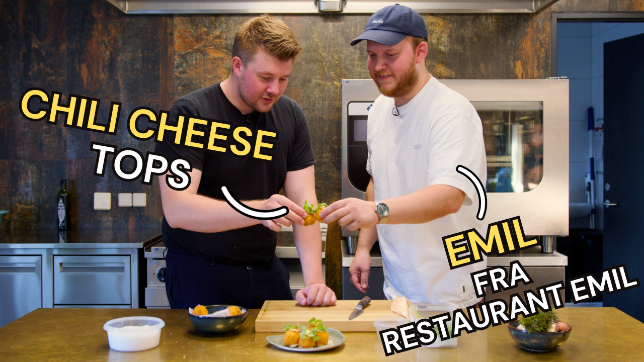 Chili Cheese Tops med Hummer og Torsk