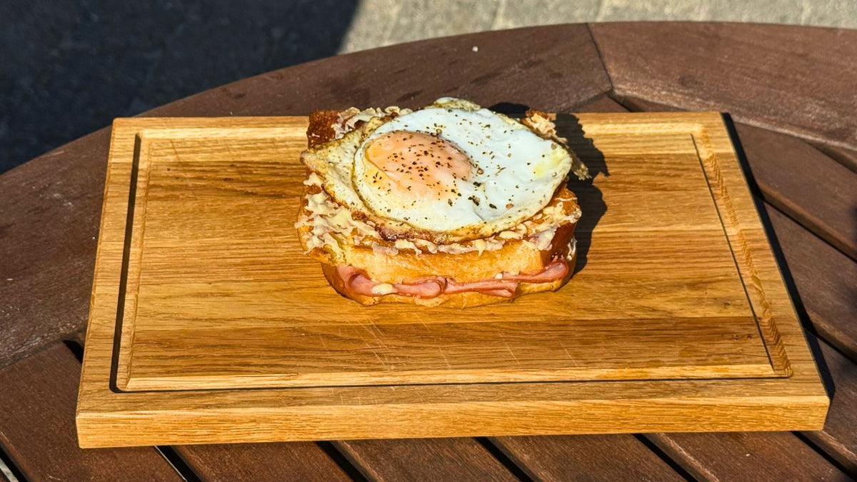 Croque Madame - fransk gourmet toast