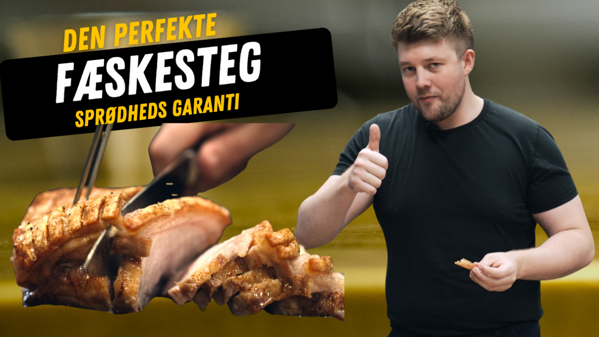 Den Perfekte flæskesteg med Sprødhedsgaranti