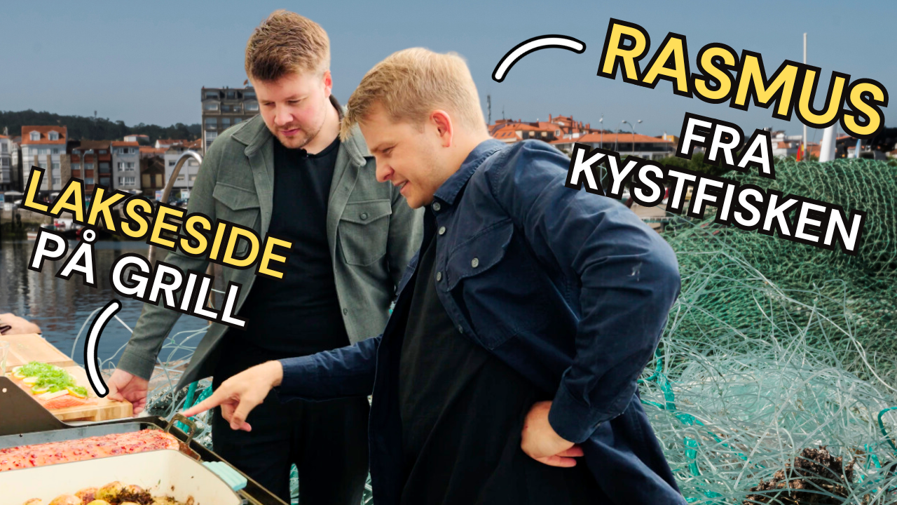 Laks på grillen med Friske Kartofler