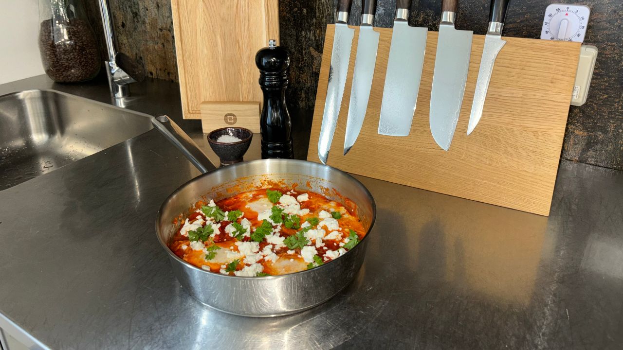 Shakshuka – Krydret tomatsuppe med æg