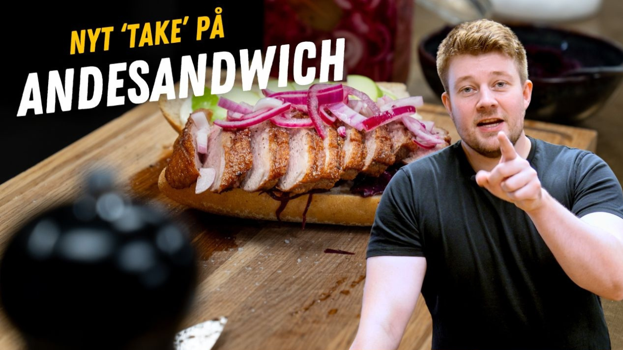 Sandwich med Stegt Andebryst