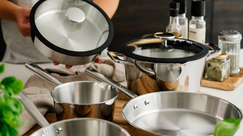 Gryder i rustfrit stål fra Qookware