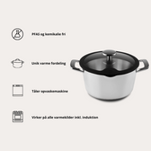 Gryde Rustfrit Stål fra Qookware