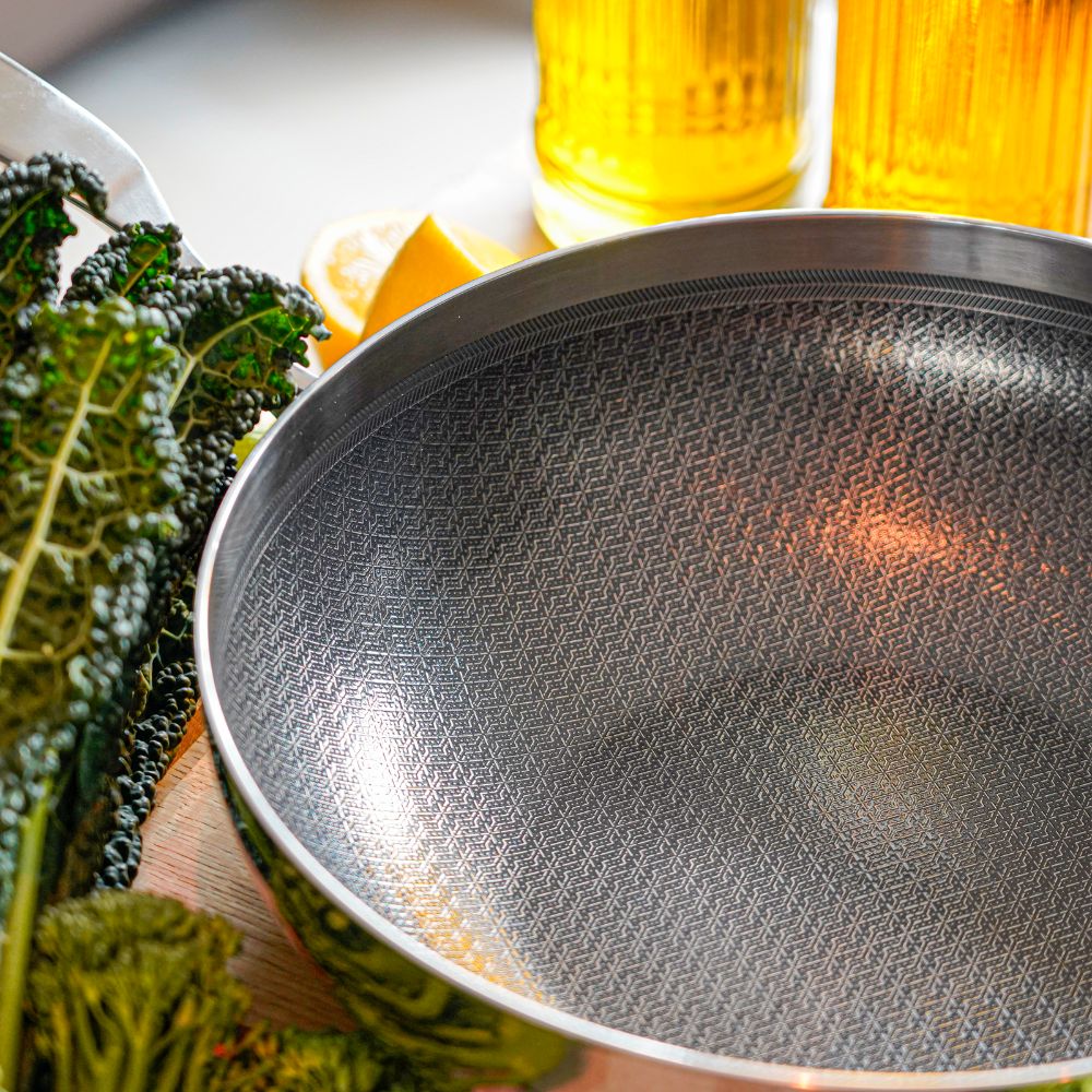 Wok pande - 28 cm - 6-ply Fusion