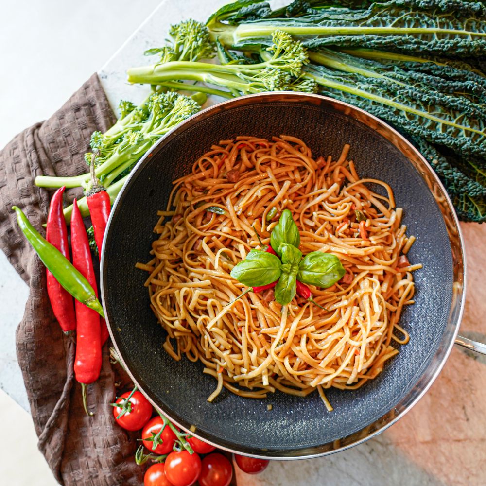 Wok pande - 28 cm - 6-ply Fusion