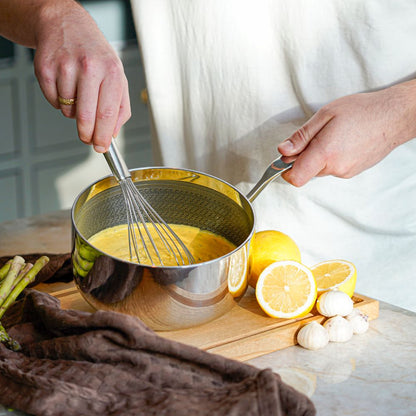 Kasserolle med låg - 2,2 liter - 6-ply Fusion