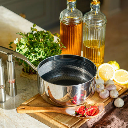 Kasserolle med låg - 2,2 liter - 6-ply Fusion