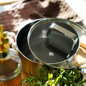 6-Ply Fusion Kasserolle 2 2 Liter fra Qookware