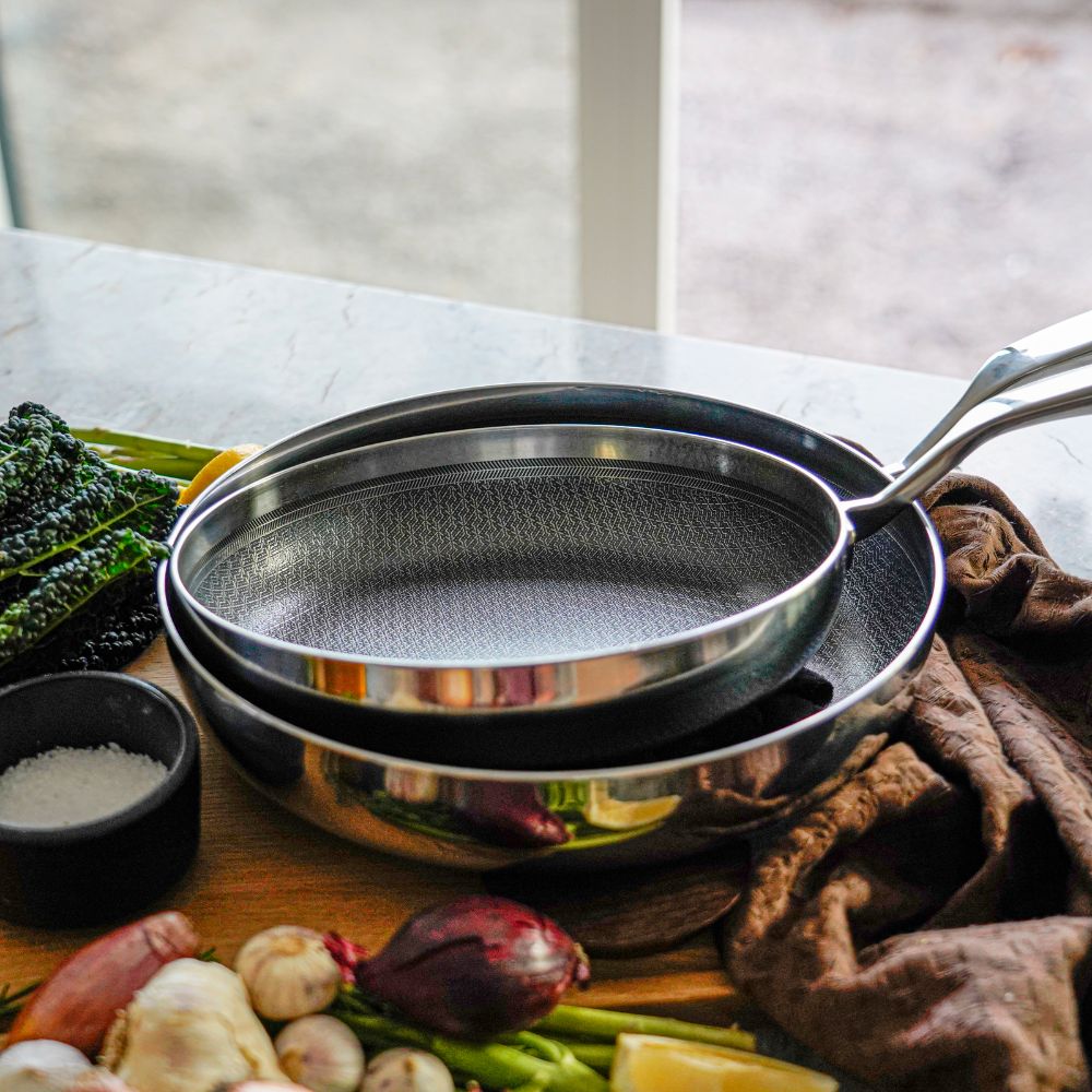 Stegepandesæt - 24+28 cm - 6-ply Fusion