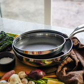 6-Ply Fusion StegepandeSæt 24 28 Cm fra Qookware