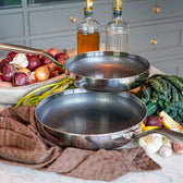 6-Ply Fusion StegepandeSæt 24 28 Cm fra Qookware