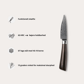 Urtekniv Rose fra Qookware