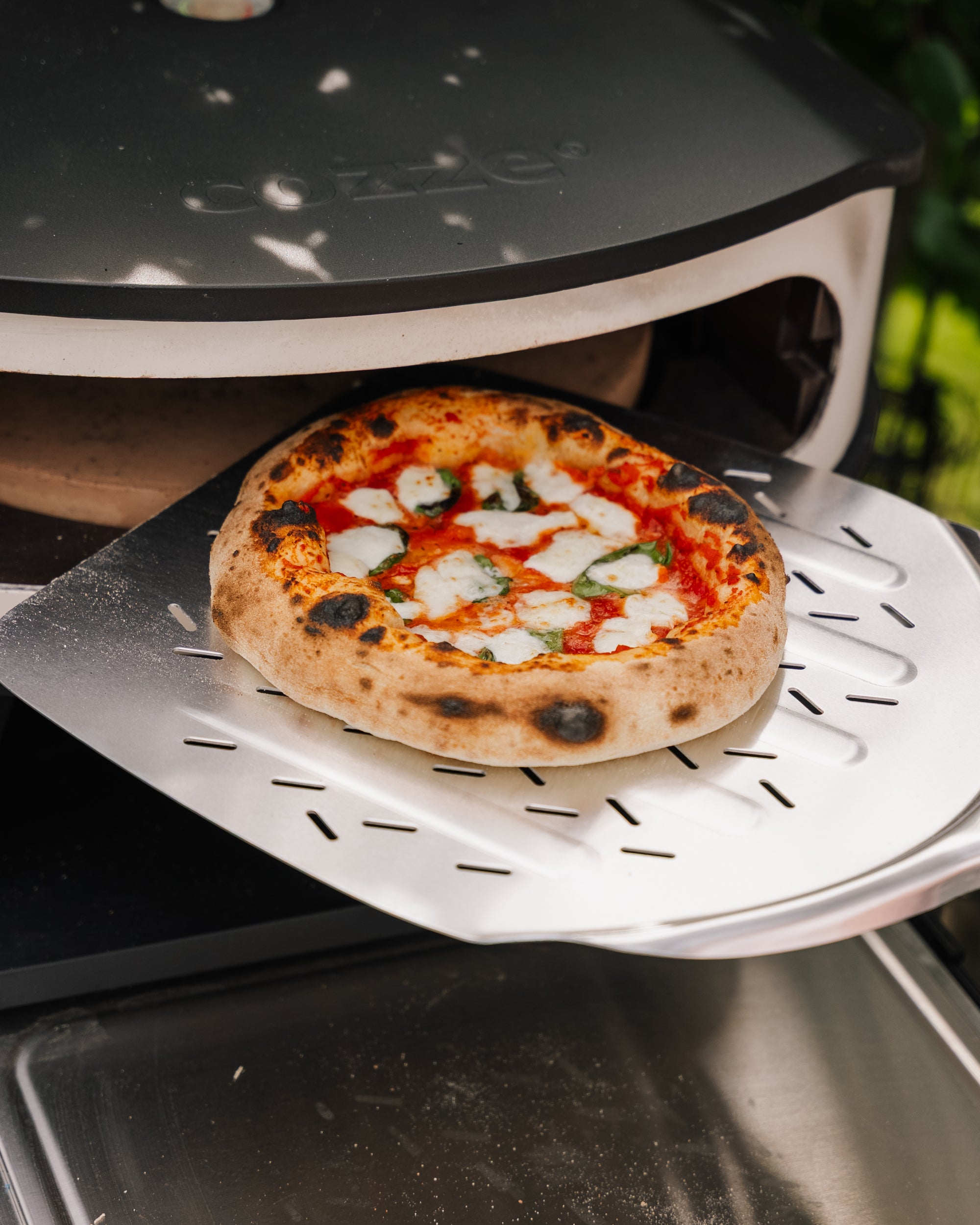 Pizzaspade med fast håndtag