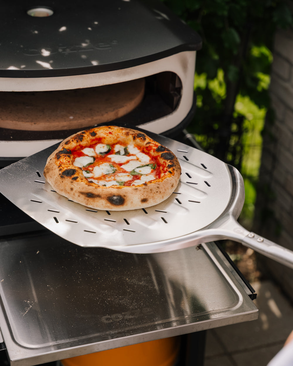 Pizzaspade med fast håndtag