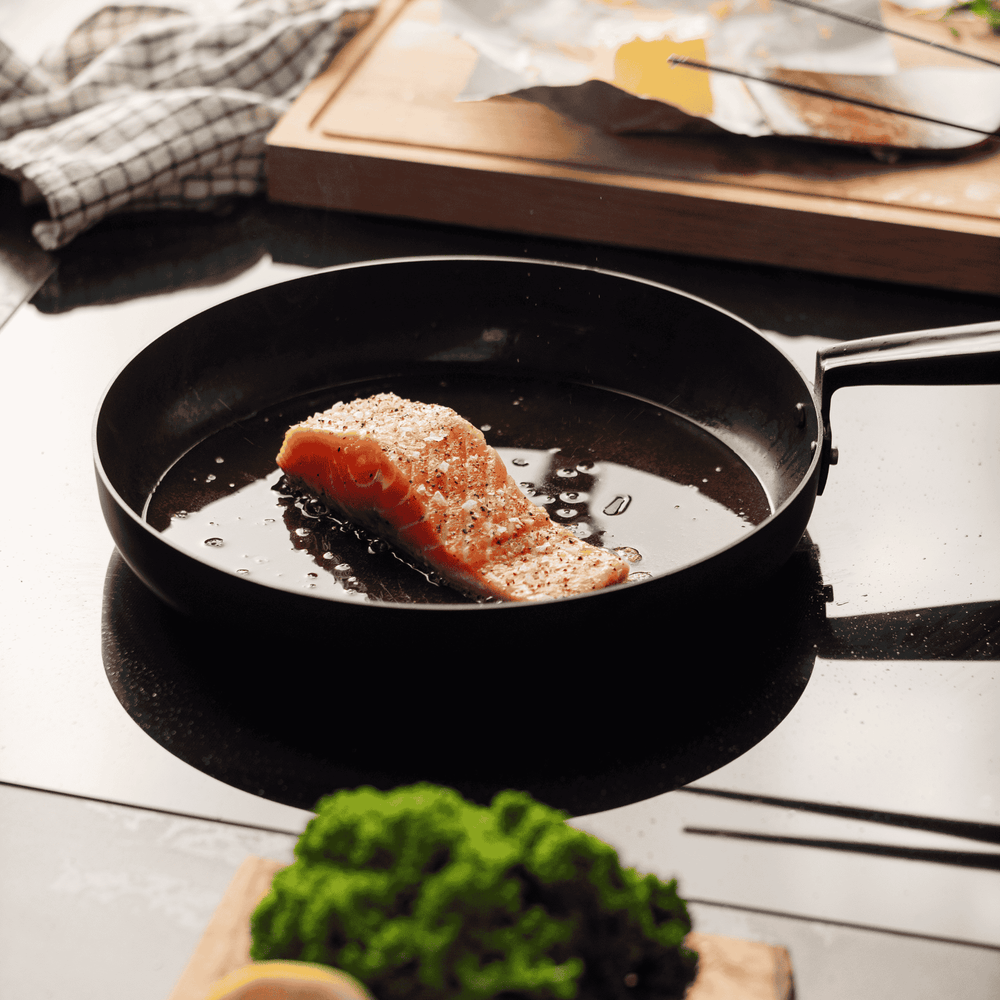 Stegepande 25 Cm Carbonstål fra Qookware