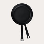 StegepandeSæt 25 28 Cm Carbonstål fra Qookware