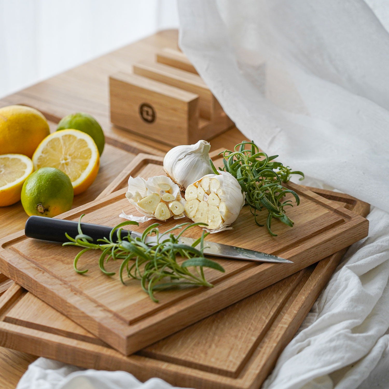 Sæt med 3 stk skærebrætter