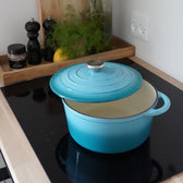 Støbejerns Gryde Emaljeret 4 Liter fra Qookware