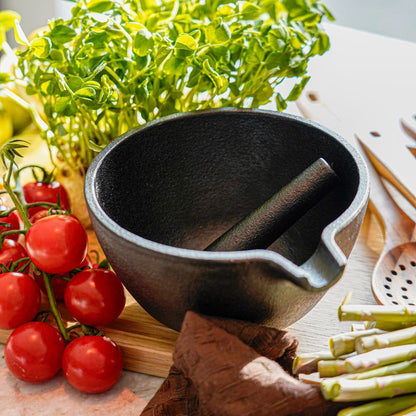 Pestle & Mortar i støbejern
