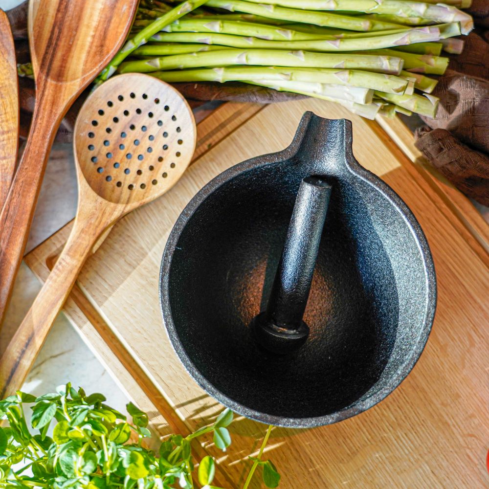 Pestle & Mortar i støbejern