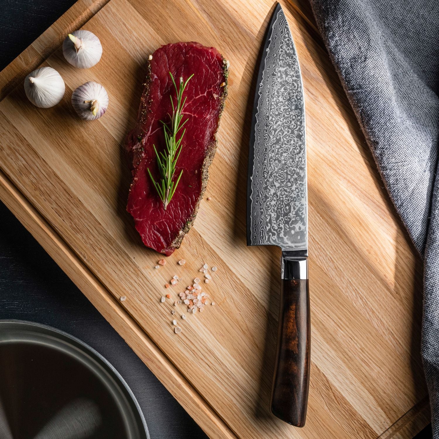 Rose kokkekniv 