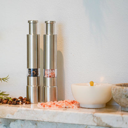 Salt- og peberkværn - Sæt med 2 stk.