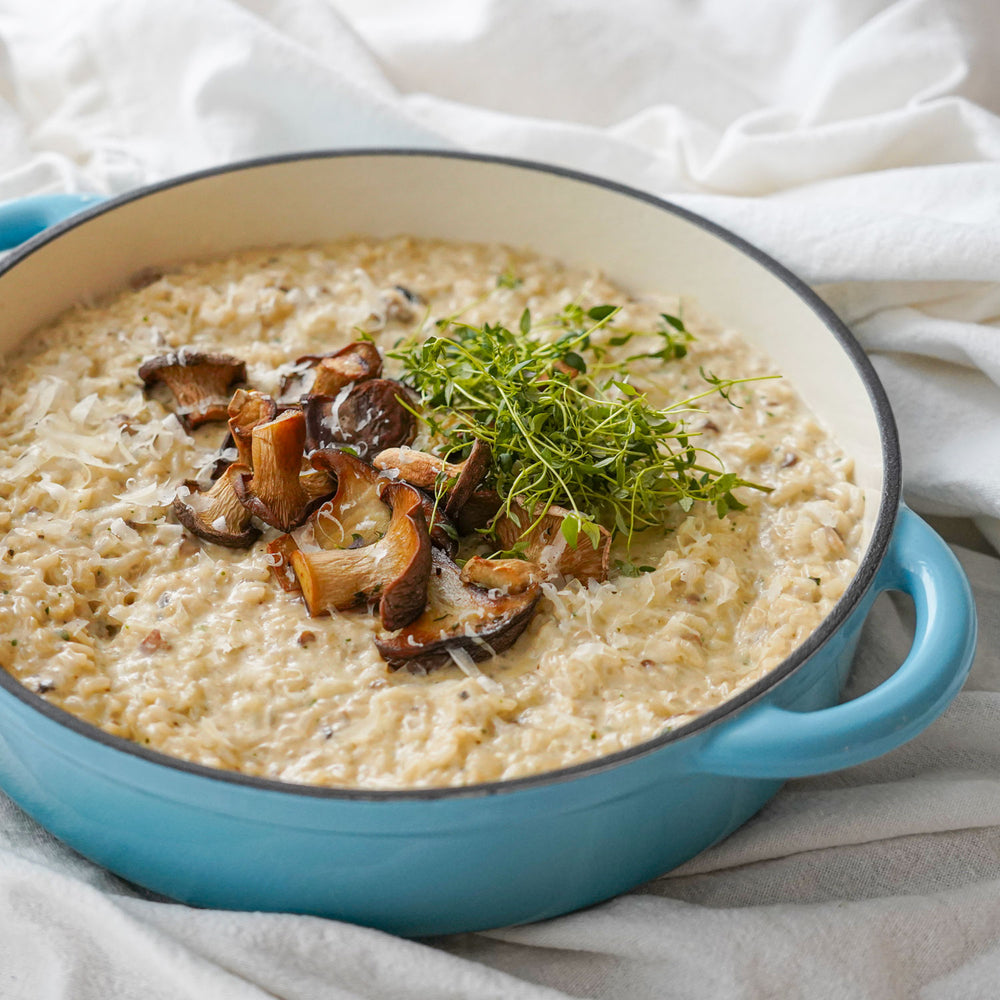 Anretning i sautergryde i emaljeret støbejern 3,5 liter