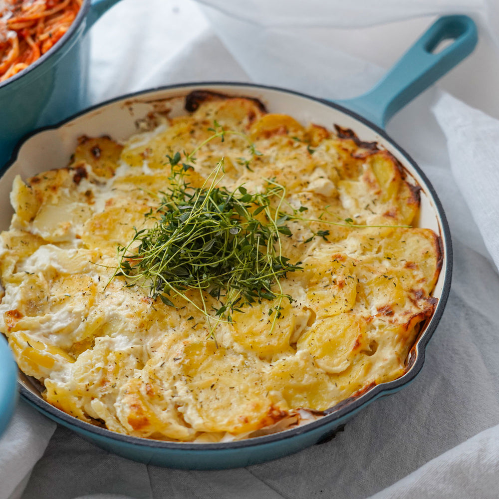 Emaljeret Støbejerns Stegepande, 26cm