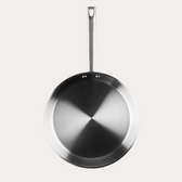 Stegepande Rustfrit Stål 28Cm fra Qookware