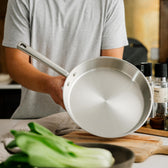 Stegepande Rustfrit Stål 28Cm fra Qookware