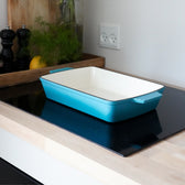 Støbejerns Fad Emaljeret X Liter Farve fra Qookware